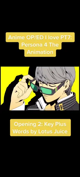 Anime: Persona 4 the Animation #anime #animetiktok #animetok #animeopening #animeopenings #animeopeningsong #animeopeningsongs #persona4 #persona4theanimation