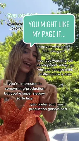 If this is you, I’m your gal! I do produce BUT this song was produced by @the_soch ❤️ #indiepop #songwriting #musicproduction #popska #indierock #musicmindset #womeninmusic #bedroomproduction #indieartist #girlsplaining