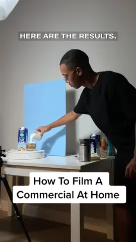 📱Made A Commercial At Home With My Phone For @nutpods #commercial #coffee #behindthescenes #nutpodspartner