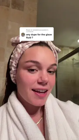 Replying to @totalskincareaddict  my glazed donut routine without rhode. disclaimer im obsessed w rhode. its just sold out !!! 😭 if anyone has more glaze dupes drop em