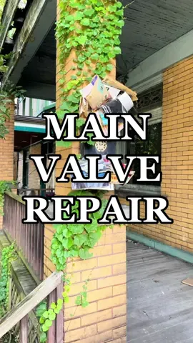 one of my more clownish repairs. yes, the packing nut is still leaking #plumbing #fyp #clown #PostitAffirmations #repir #begoreandafter