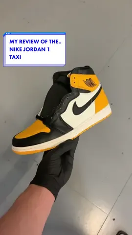 MY REVIEW OF THE NIKE JORDAN 1 TAXI #jordan1 #jordans #review #unboxing #sneaker #sneakerhead #detailing #fyp #foryou 