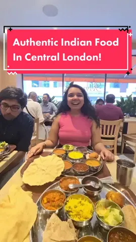 Authentic Indian Food in Central London! Watch till the end ❤️🌹 #london #londontiktok #londonhotspots #londonfood
