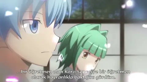 渚君とカエデちゃんがキスした時莉桜ちゃんは何て思ったのかな( ･᷄-･᷅ )#暗殺教室 #潮田渚 #茅野カエデ #中村莉桜