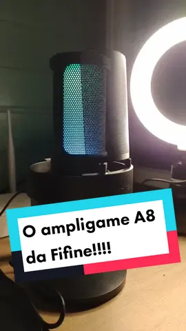 Publi: A qualidade da @fifinemicrophonede na caixa #fifine #fifinea8 #videogames #games #gamer #gelisgamer