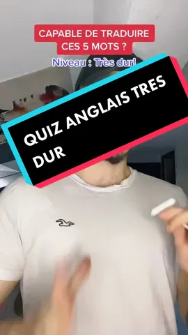 Si vous avez 5 vous etes chaaaud #anglais #anglaisfacile #tutoanglais #tiktokacademie