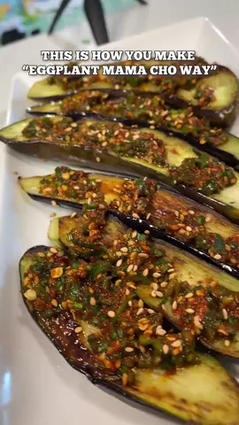 Eggplant with Spicy Sauce 🍆🔥👨🏻‍🍳 #spicyfood #homemade #familyrecipe #koreanfood #eggplant #eggplantrecipe #foodtiktok #Foodie #recipesoftiktok #vegetarian #veganrecipes  #fyp #chefchrischo #레시피