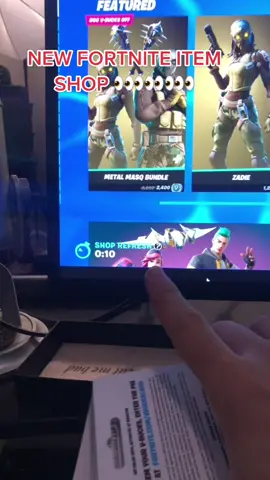 NEW FORTNITE ITEM SHOP 👀🔥 (DBZ SKINS ??) #fortnite #gfuelenergy #dbz #overtflow #gaming #fyp