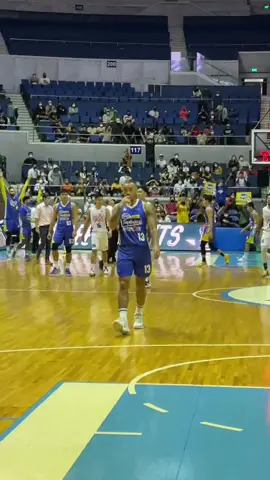 No night, night but a sign of the cross from The Beast as he beats the 3Q buzzer! #PBASemis