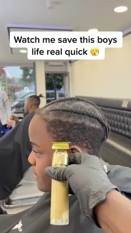 Homie got freshened up! 🔥 #barber #haircut #fyp #viral