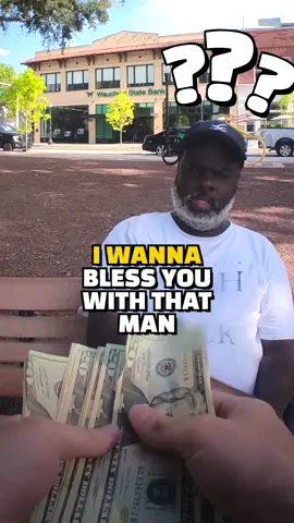 Rock Paper Scissors with a stranger ❤️ #Love #Kindness #Strangers #Money #Blessings #help