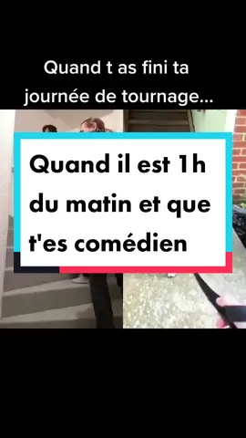 #duo avec @gregory_laisne Les tournages ça peut laisser des sequelles... les vidéos de chiens à 1h du mat' aussi 😅 @antoinerazou @sconza27 @jenny_oklm @baptisteclery #tournage #comedien #serie #webserie #humour