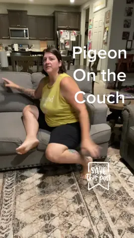 Send to a friend with back pain #yoga #pigeon #fatyoga @tiffanycroww