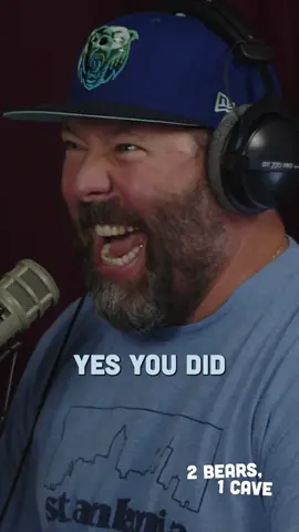 Gaslighting at its finest. Thank you for 600K 🥳 #2bears1cave #2bears1cavepodcast #podcast #podcasting #comedy #comedians #fyp #trending