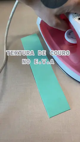 🐮 Textura de Couro no E.V.A🐮.        Basico do basico hoje pq estava sem ideias. #cosmaker #DIY #cosplay #DesafioPLL #façavocêmesmo