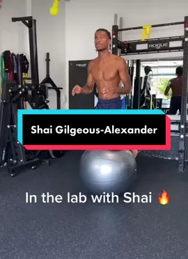 In the lab with Shai as he works with Nemilicperformance 🔥 (Via Nemilicperformance) #training #core #okcthunder #shaigilgeousalexander #balance #stability #corestrength #coreworkout