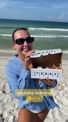 saturday morning donuts at the beach make us v happy 🌞🫶🏼✨ #saturday #saturdaymorning #morningroutine #weekend #WeekendVibes #donuts #donutshop #nourisheveryyou #findyourgrace