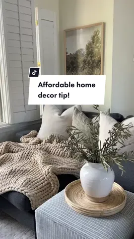 Replying to @sherri.esquivel affordable home decor tip! #homedecor #homedecortips