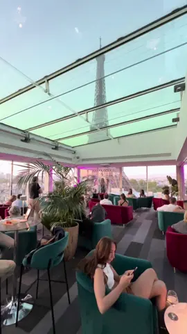 Le Rooftop de l’hotel Pullman 😉 #rooftop #paris #fyp
