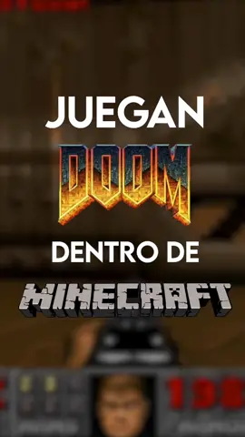 Respuesta a @hola23dsw Doom dentro de Minecraft 🧐 #doom #gaming #gamerentiktok #doometernal #xd #memegamer #datoscuriosos