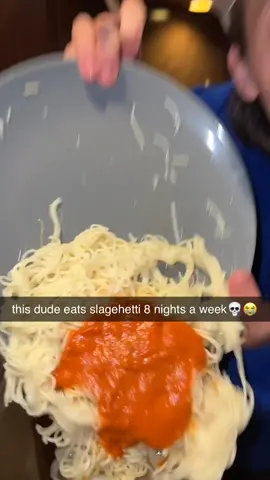 spaghetti night be like😭💀