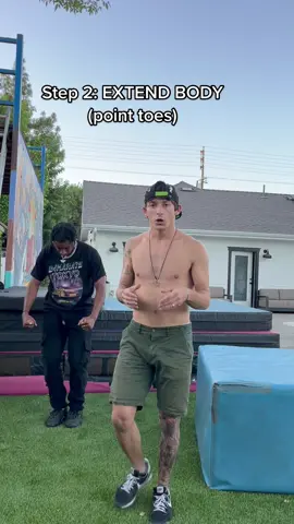 DOUBLE JUMP TUTORIAL! (Highly requested) Try this safely and at your own risk, KNOW YOUR LIMITS⚠️ @Chazz⚡️🐉 #fyp #tutorial #howto
