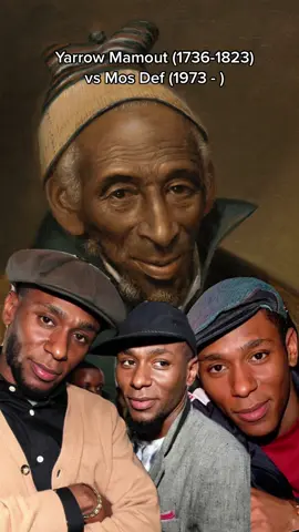 #DistantRelatives 1800s vs 2000s - Mos Def aka Yasiin Bey vs. Yarrow Mamout. Mamout was a formerly enslaved West African entrepreneur, and later property owner in Georgetown, Washington, DC. #fyp #History #blackhistory #blackhistorymonth #africa #africanhistory #mosdef #yasiinbey #lookalike #doppleganger #BlackTikTok