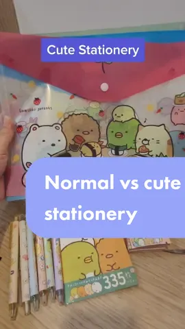 normal vs cute school supplies #studytok #studygram #schoolsupplies #stationery #back2school #EduTok