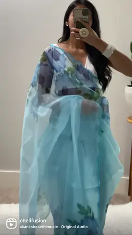 Teej special ♥️ Light weight blue organza saree- No blouse Dm for price  #readytowear #supportsmallbusiness #Chelifusion #Affordable #isellthis #Nepal #nepali #nepaligirl #nepalitiktok #Authentic #lovewhatido #naree #nepalicheli #nepaliwomen #nepalitiktok #naree