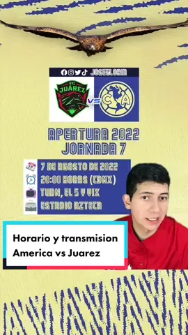 ¿Donde ver América vs Bravos de Juárez en vivo? 🔥🦅 #ClubAmerica #TikTokDeportes #JuarezFC #JoseGloria #SomosAmérica #ligamx
