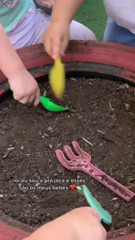 A prô jeca do berçario 😜 #atividadesinfantis #foryou #bercario #pedagogia