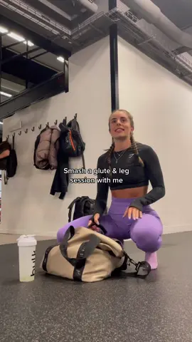 Let’s get them gains 👀🍑 #legworkout #glutesworkout #FitTok