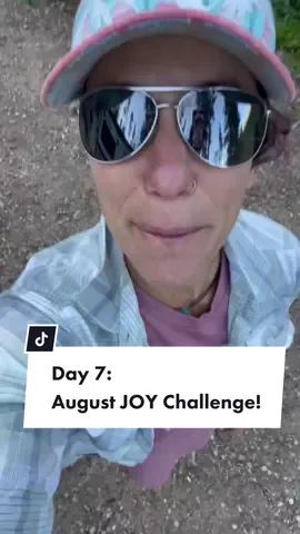Day 7!! You’re a week into the August JOY Challenge! Congrats! Today and every day for the rest of the challenge you are going to move your body no less than 5 min/day! Seems so simple, I know! So, do it! How are you moving your body today? #joychallenge #cultivatejoy #createalifeyoulove