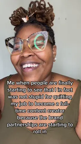 It’s been rough tryna convince others that quitting to become a full time content creator wasn’t foolish but here we are 10 months later 😅 #fulltimecontentcreator #contentcreatortiktok #contentcreatorlife #greatresignation #milennialsoftiktok #milennialmom #blackgirltiktok #fulltimemom