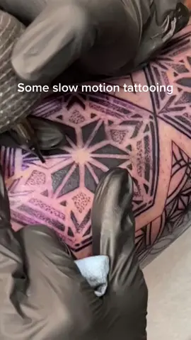 Slow motion for yall #tattoo #slowmotion #slowmotattoo #slowmotiontattoo #geometeictattoo #houstontattoos #wesche