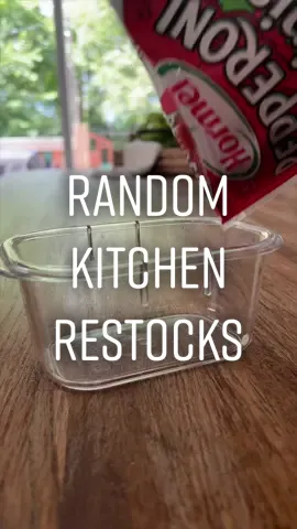 Y’all wanna know what I do with the extra?… wait till the end! 😉 #sundayresock #asmr #momlife #organizedhome #motivation #satisfying