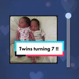 Twins are turning 7!!#happybirthday #birthdaytwin #fraternaltwins #brothersister