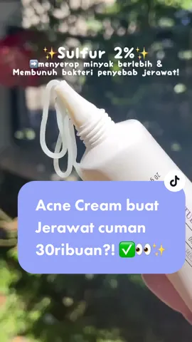 Acne cream wajib cobaa kalo jerawat susah banget kempes!  👀❤️💯 #acnaway #acnecream #obattotoljerawat #acnefighter #acnejourney #acnegel #obatjerawat #acnetreatment @acnaway