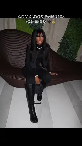 All black outfits (adding leather to a all black fit completes the look 😍) #fyp #foryoupage #fashiontiktok #fashioninspo