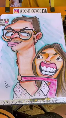 I drew the guy from #bigmouth  do you know what I am talking about huh? 😂😂😂 #cowricature #caricature #caricaturas #fy