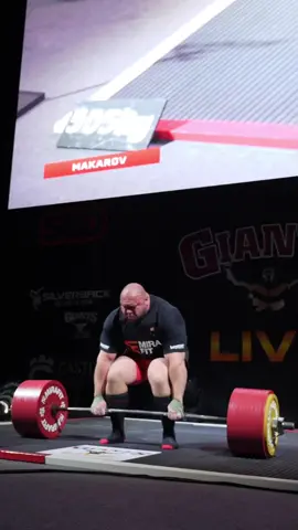 505kg WORLD RECORD DEADLIFT ATTEMPT #strength #strongman #cardiff #giantslive #deadlift #ivanmakarov