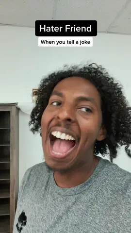 Don’t tell jokes around haters. #fyp #comedy