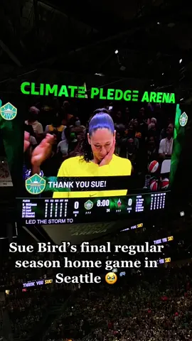 I’m not crying you’re crying ok we’re all crying #seattlestorm #stormbasketball #suebird #WNBA #TheFinalFlight