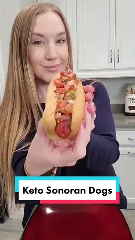How I make Keto Sonoran dogs with Arnold Keto Buns #arnoldpartner #LifeinKeto #KetoGrill #LovingKetoBread #ketobread #ketobuns #lowcarb #ketogenic #ketodiet #sonorandogs #ketorecipe #keto