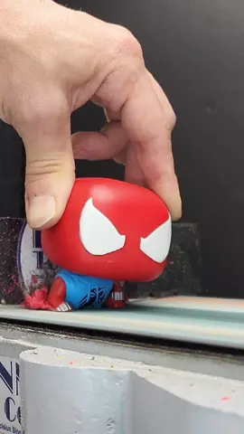 the only good thing to do with a #funkopop #reverse #satisfying #oddlysatisfying #spiderman 