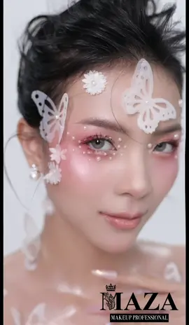 Butterfly 🦋 #makeup    #mazamakeup #beauty #mazawedding #foryou #fypシ