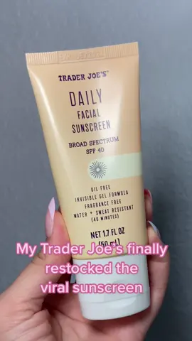 @Trader Joe's sunscreen is an exact dupe for the super goop suncreen! #traderjoeshaul #traderjoesfinds #sunscreen #Summer #supergoop #miami