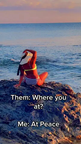 There’s no greater place to be than at peace#positiveaffirmations #fy #foryoupage #fyp #blacktravelersoftiktok #solotraveler