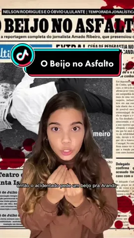 📝 Nossa primeira parada no universo de Nelson Rodrigues! Esse texto dramático publicado em 1960 é uma das obras mais famosas do escritor e foi encenado pela primeira vez em 1961 por um elenco de MILHÕES✨✨  💋O Beijo no Asfalto é uma leitura rápida, com diálogos ansiosos, incompletos, por vezes interrompidos, com diversas exclamações, interrogações e ao final...um desfecho trágico!😱  👀Ficou curioso? Para saber mais sobre o universo de Nelson Rodrigues acompanhe os próximos posts!🤎✌🏻  #teatro #literatura #nelsonrodrigues #obeijonoasfalto #textodramatico #roteiro #peçateatral #livros #livroseleitura #livrosdesuspense #arte #art #atriz #actress