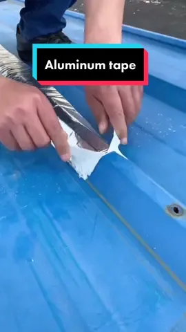 aluminum tape leak proof tape #tape #roofrepair #tiktokshopbudol #foryoupage #fyp